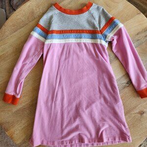 Mini Boden Girls Striped Raglan Dress size 9-10y